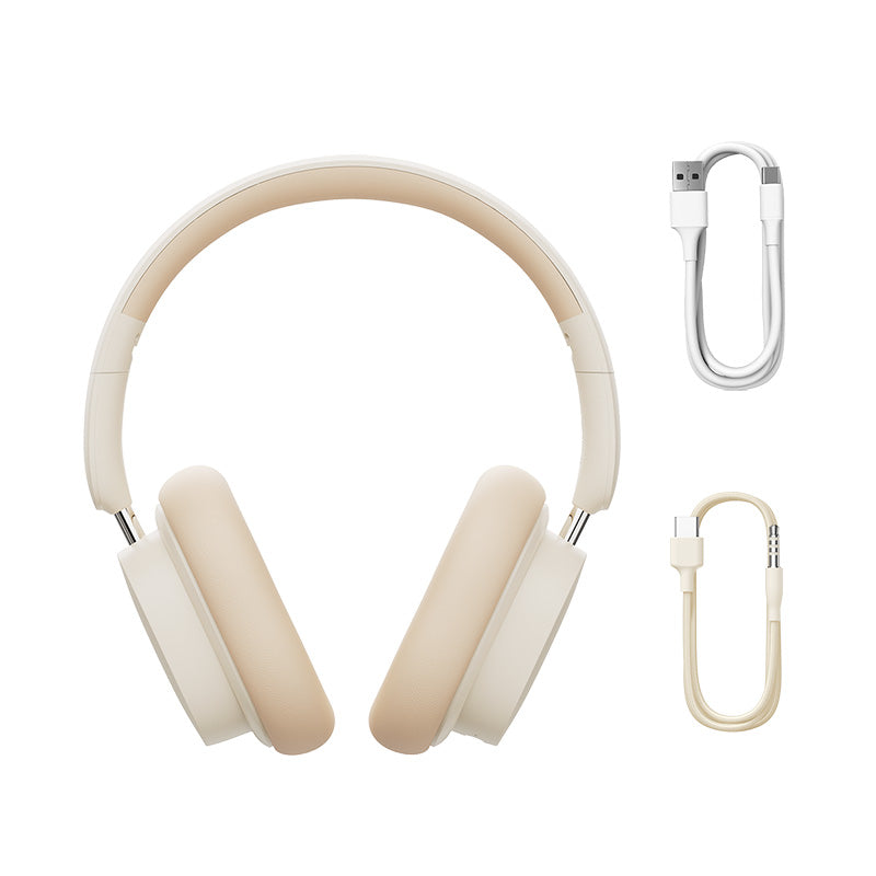 Baseus Bowie D05 Wireless Headphones Creamy-white