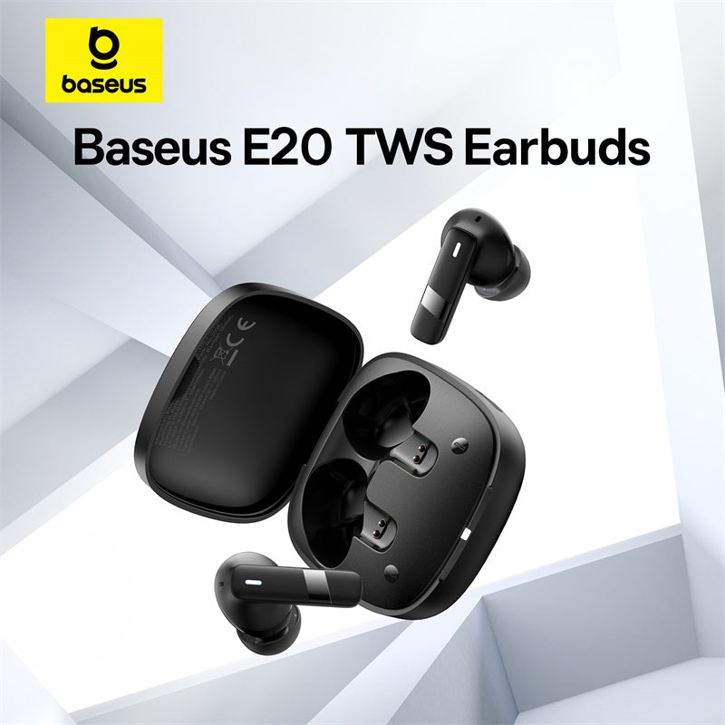 Baseus Bowie E20 True Wireless Earphones Cluster Black