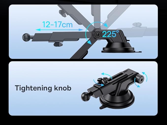 Baseus Support de voiture à chargement sans fil Pro 15 W – C40447002113-Z1