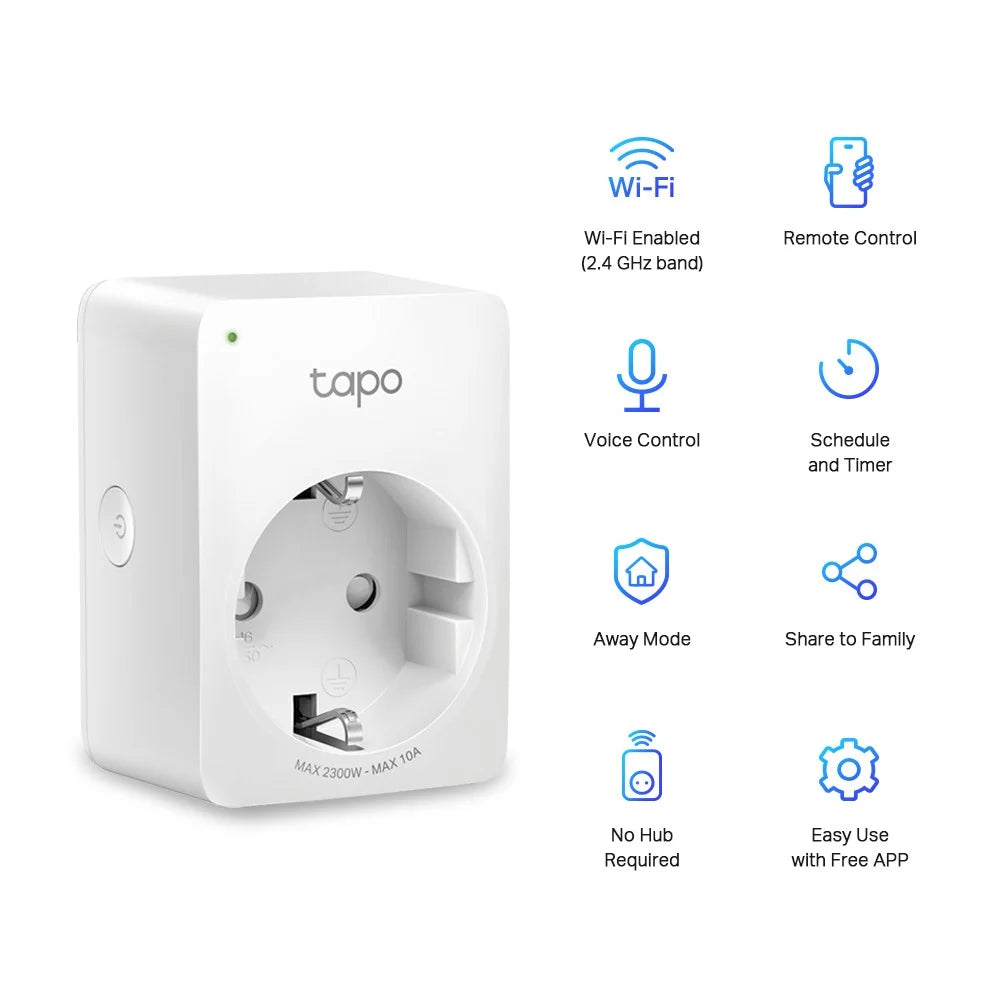 TAPO P100 – Mini Prise Connectée WiFi