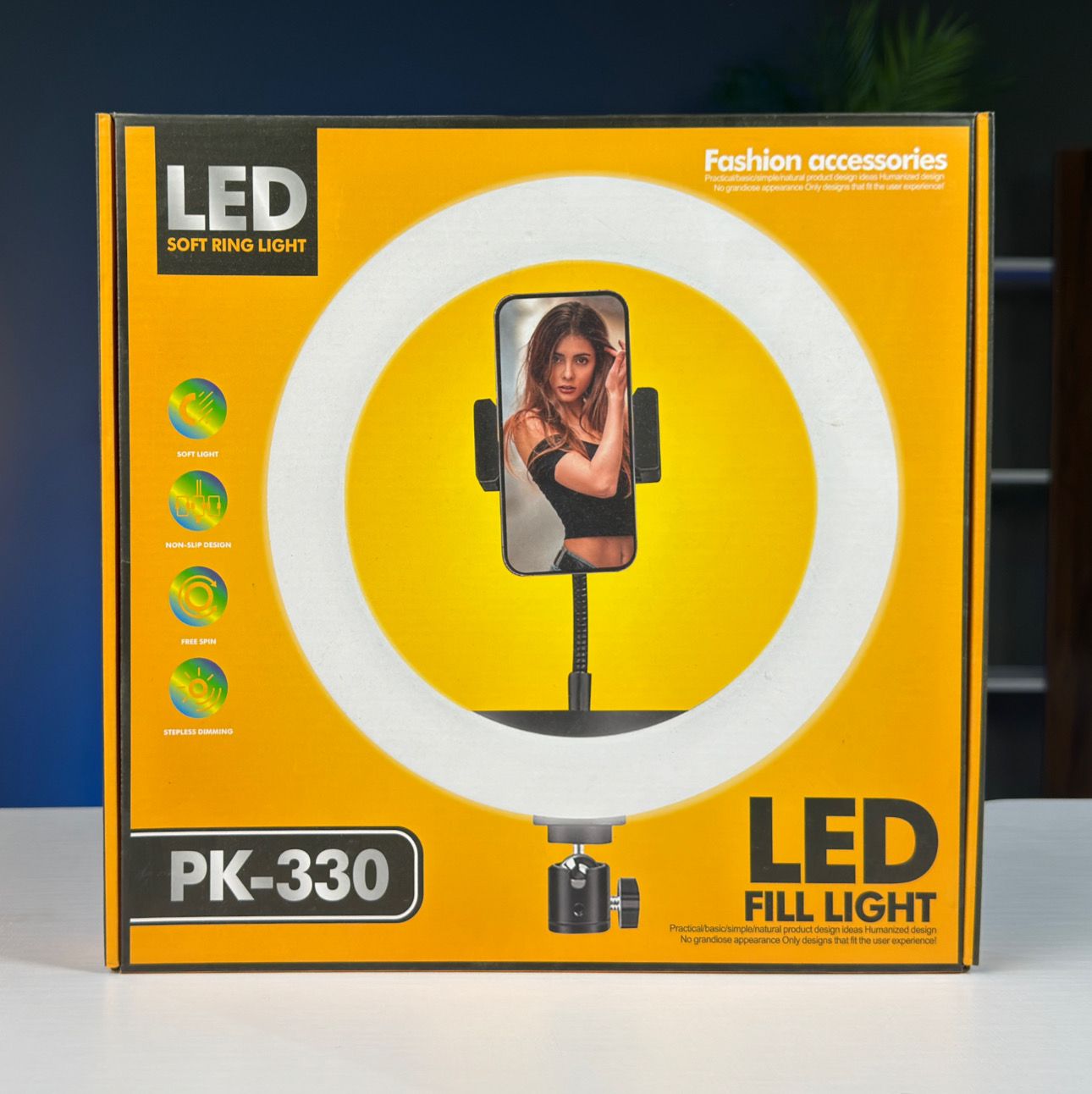 Lampe LED anneau lumineux PK-330