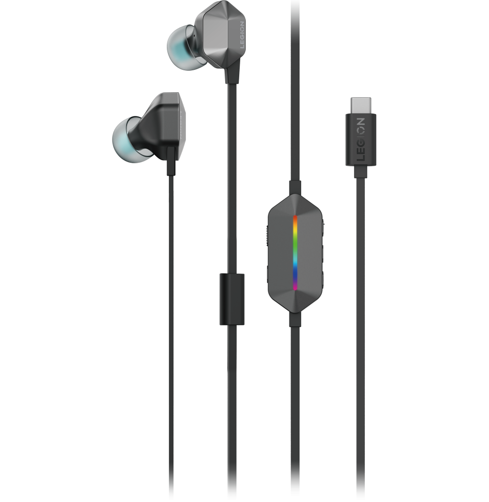 Écouteurs Bluetooth Lenovo Legion E510 7.1 RGB Gaming (GXD1N40797)