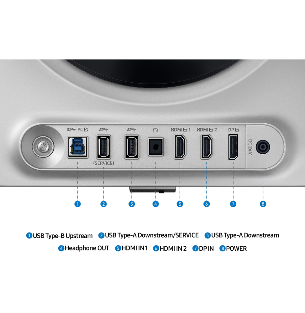 Écran Gaming 27" QHD Samsung Odyssey OLED G6 G61SD (LS27DG610SUXEN)