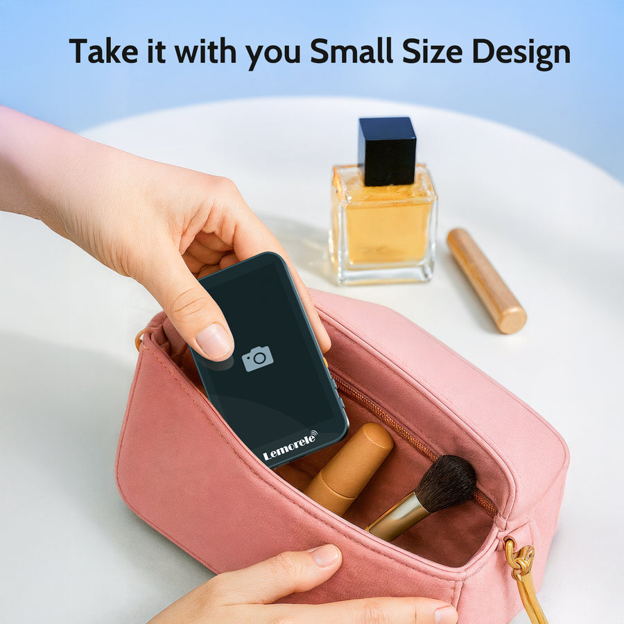 Écran Selfie Magnétique Lemorele R600 avec Télécommande Bluetooth