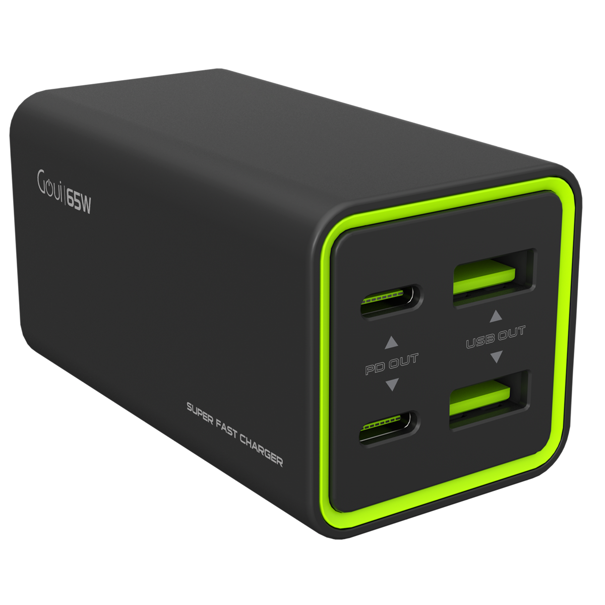 Goui TANK Desktop Charger 65w with 3 Pin EU Plug Power Code(TANK 65w)