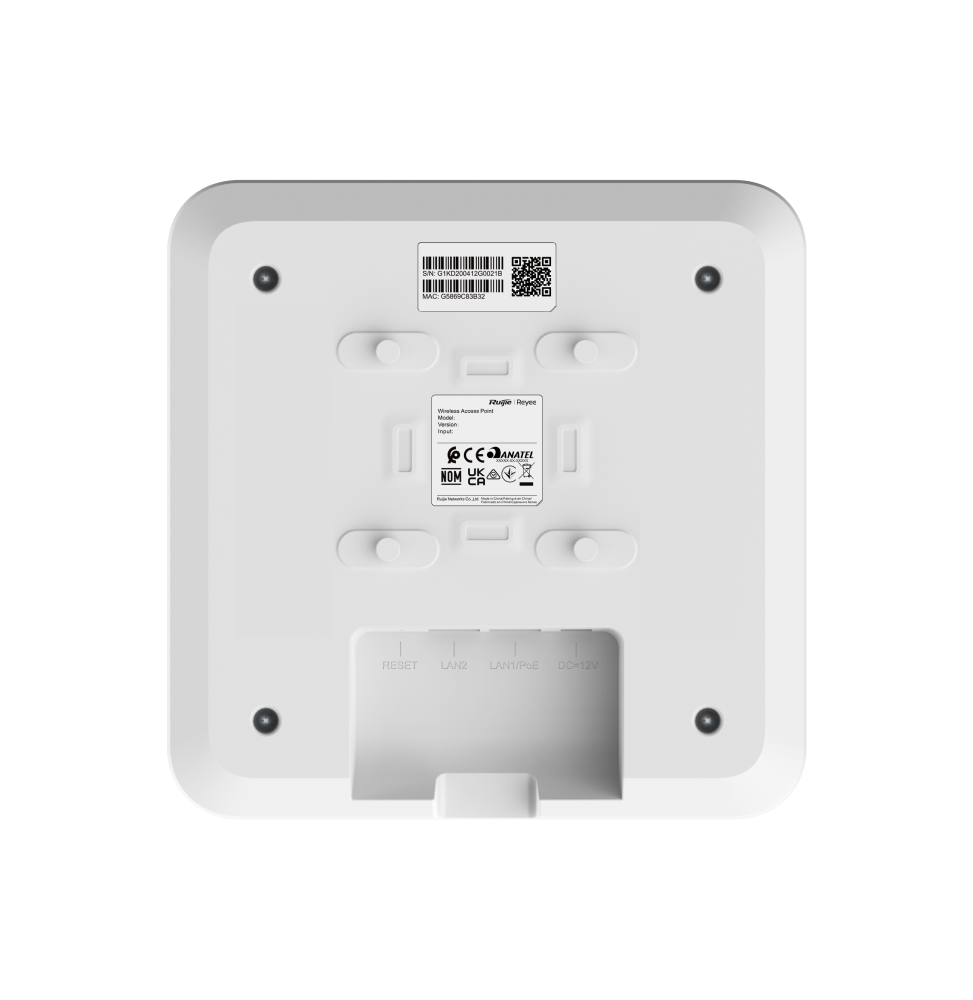 Point d'accès Wi-Fi5 MU-MIMO Reyee RG-RAP2200(E) Intérieur