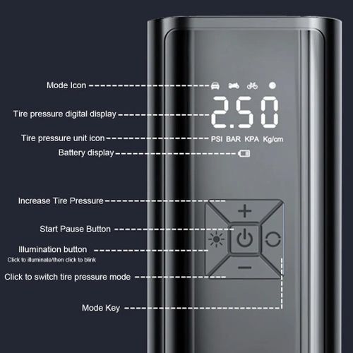 Pompe à air portable