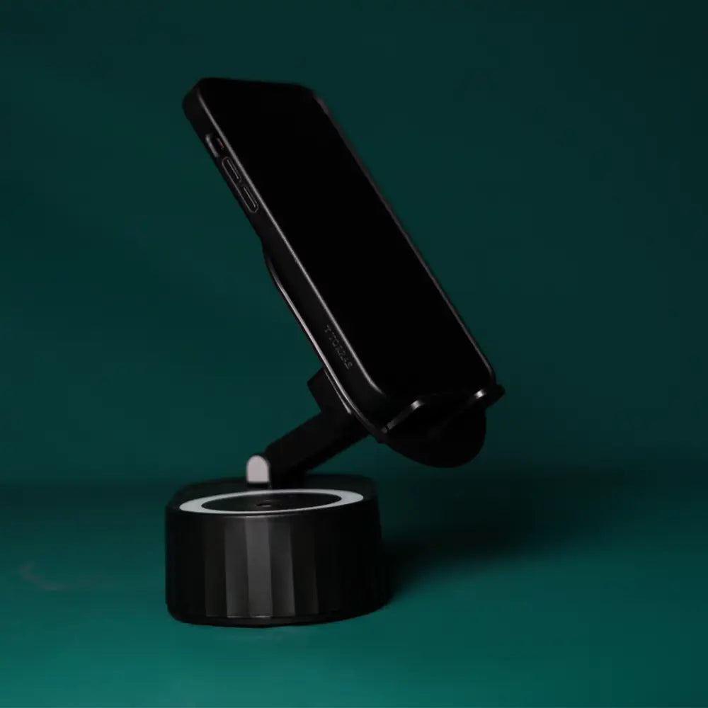 Support Haut-Parleur Bluetooth - Double Support Téléphone avec Lumières RGB et Lecteur Audio Portable