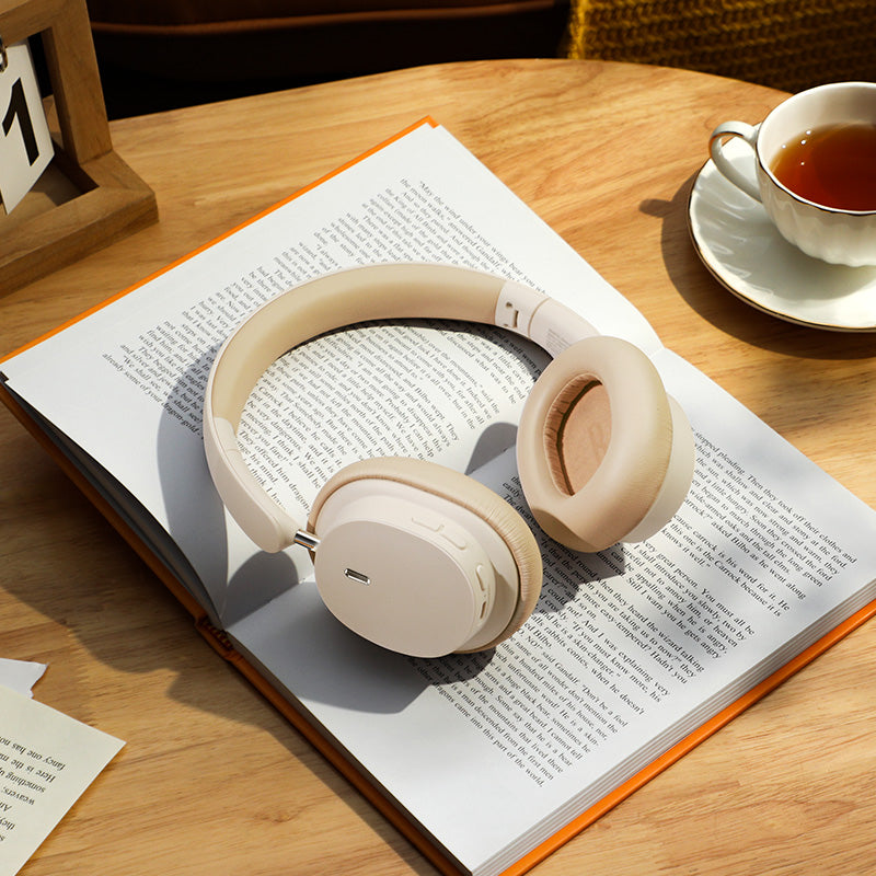 Baseus Bowie D05 Wireless Headphones Creamy-white
