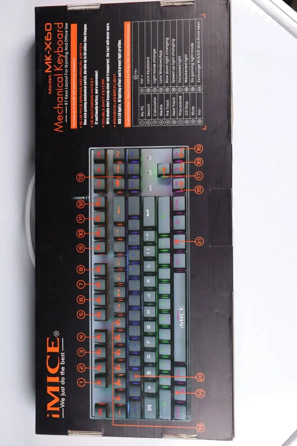 Clavier Mécanique (iMICE MK-X60)