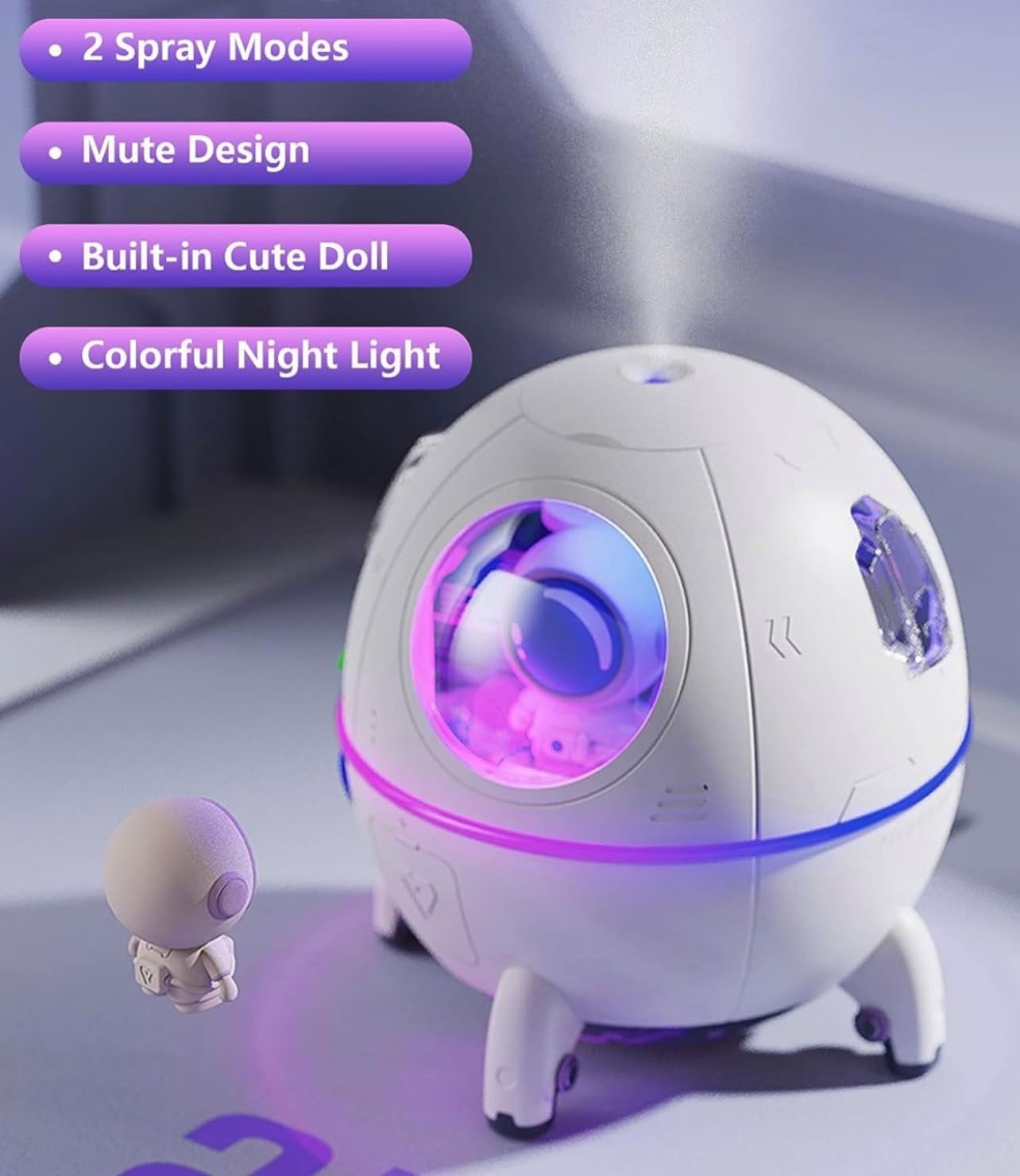 Humidificateur Capsule Spatiale MJ046