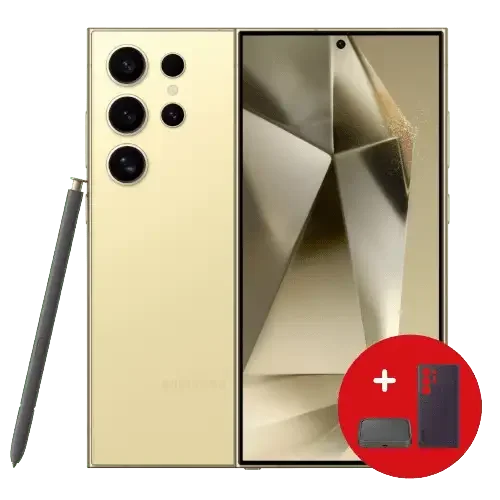 SAMSUNG Smartphone S24 ultra TITANIUM YELLOW 6,8″ Snapdragon8 12Go 256Go 5G (SM-S928BZYCMWD)
