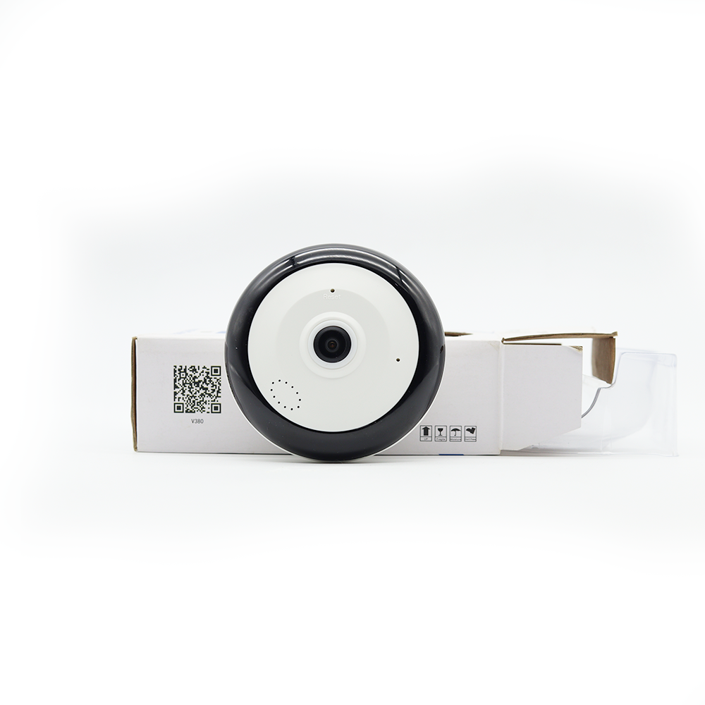 Caméra de Surveillance Intérieure V380 - Vue Panoramique 360° HD