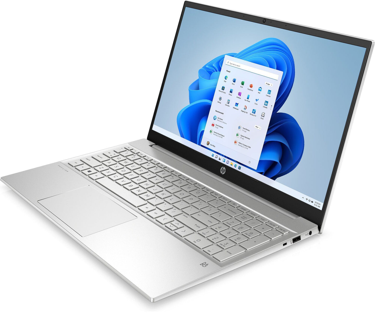 HP PAV 15 R7 8GB 512SSD W11H SILVER 1Y(845M4EA)