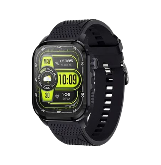 Itel smart watch 021 Black 12M (ISW-O21LUREX BLACK)