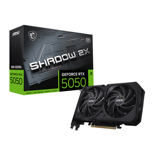 MSI GeForce RTX 5050 8G SHADOW 2X OC(G5050-8S2C)