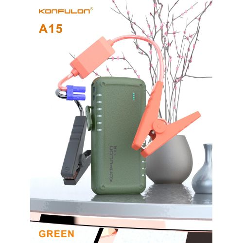 Power Bank 9600 mAh – Démarreur de Voiture, Torche LED et Chargeur d'Urgence